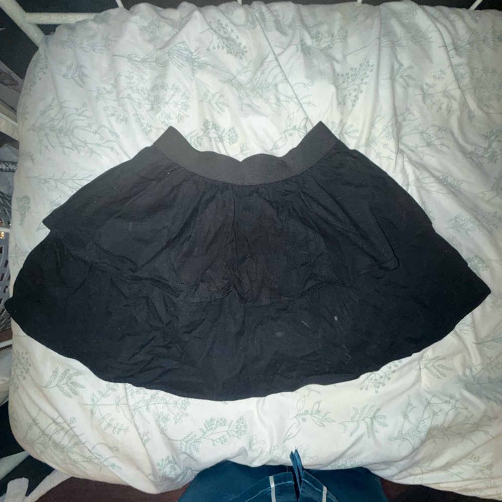 Pinup Couture Black Twill UnderSkirt size M
